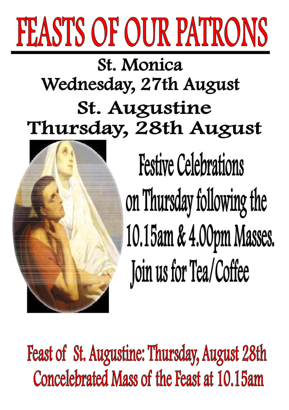 Feast of st augustine and st monica limerick 2025 thumbnail