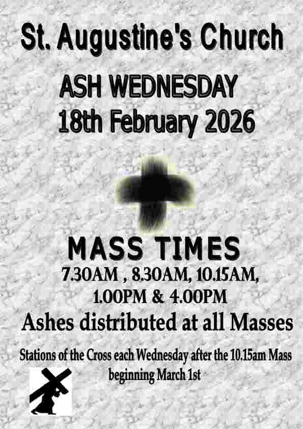 Ash Wednesday Masses 2026 Cover