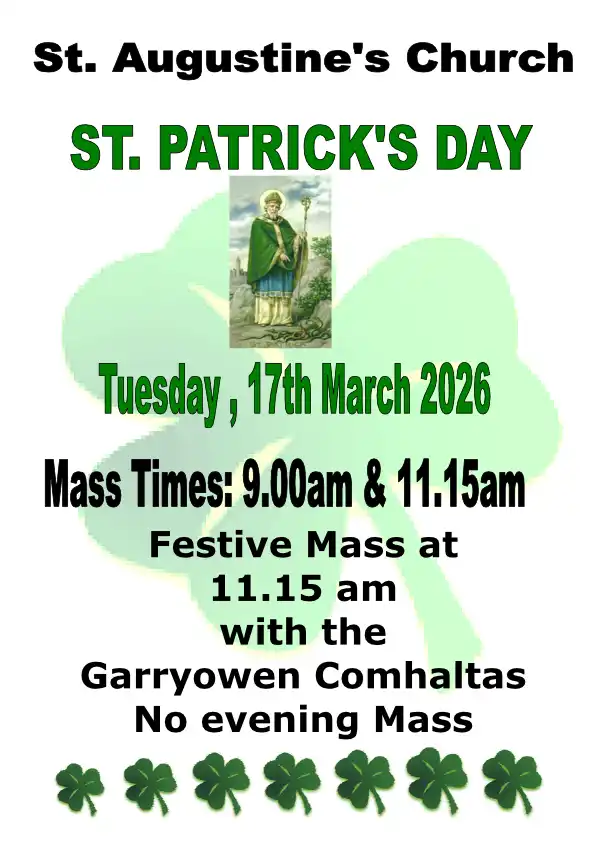 St. Patrick's Day Mass 2026 cover