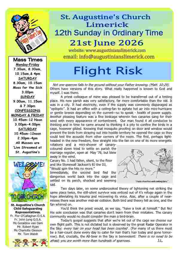 06 21 2026 Bulletin Augustinians Limerick UPD
